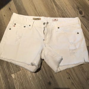 AG for calypso Carrie cutoff shorts sz28 NWOT